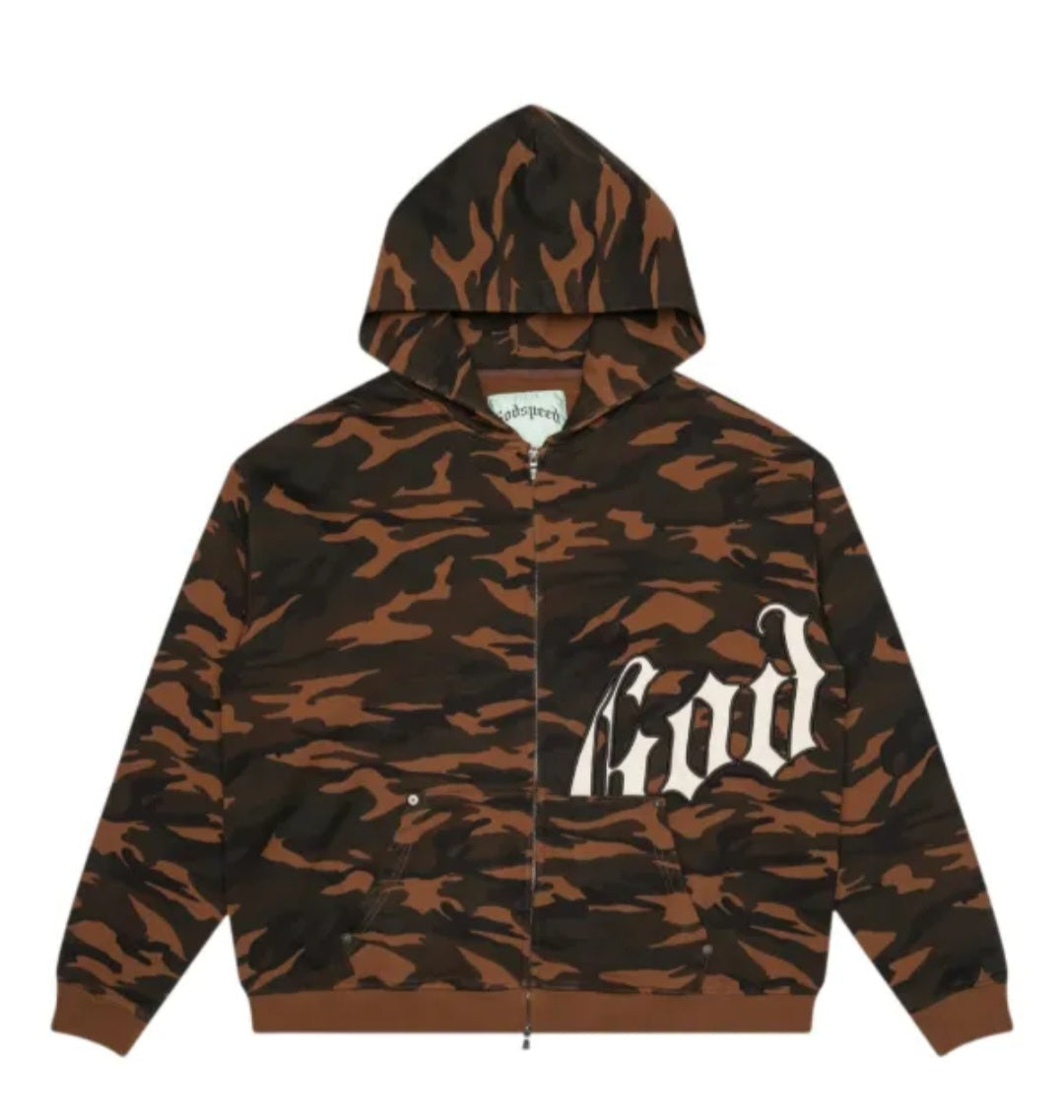 Godspeed Zip Up(Camo)