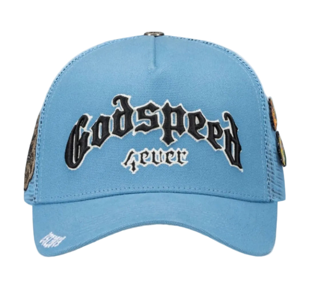 Godspeed Baby Blue Hat