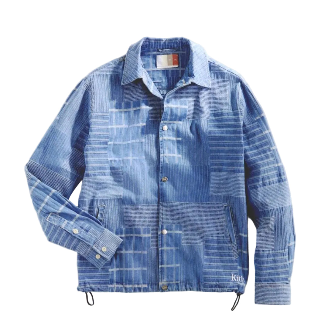 KITH Japanese Indigo Jacquard Coaches