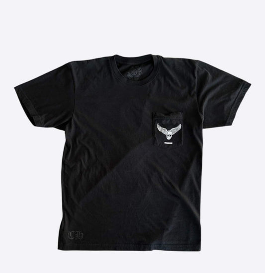 Chrome Hearts Yungblud Black 
White Foti Cross Logo