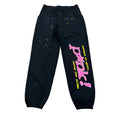 Sp5der Sweatpants "P*NK" Black