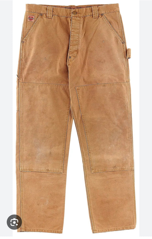 Saint Michael Double Knee Pants Beige