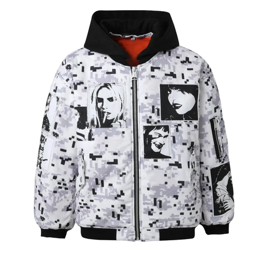 Lost Intricacy Jacket(White/Black)