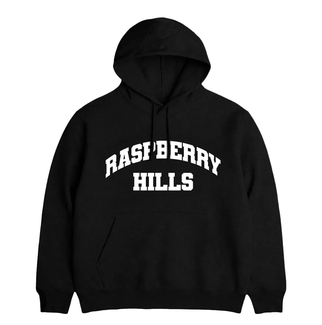 Raspberry Hills  Hoodie Black