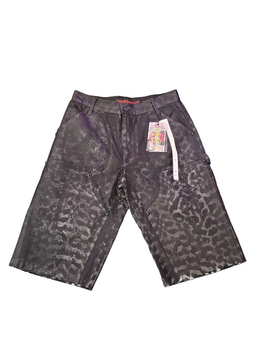 Lost Intricacy Black Shorts