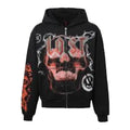 Lost intricacy Skull Bound Zip Up