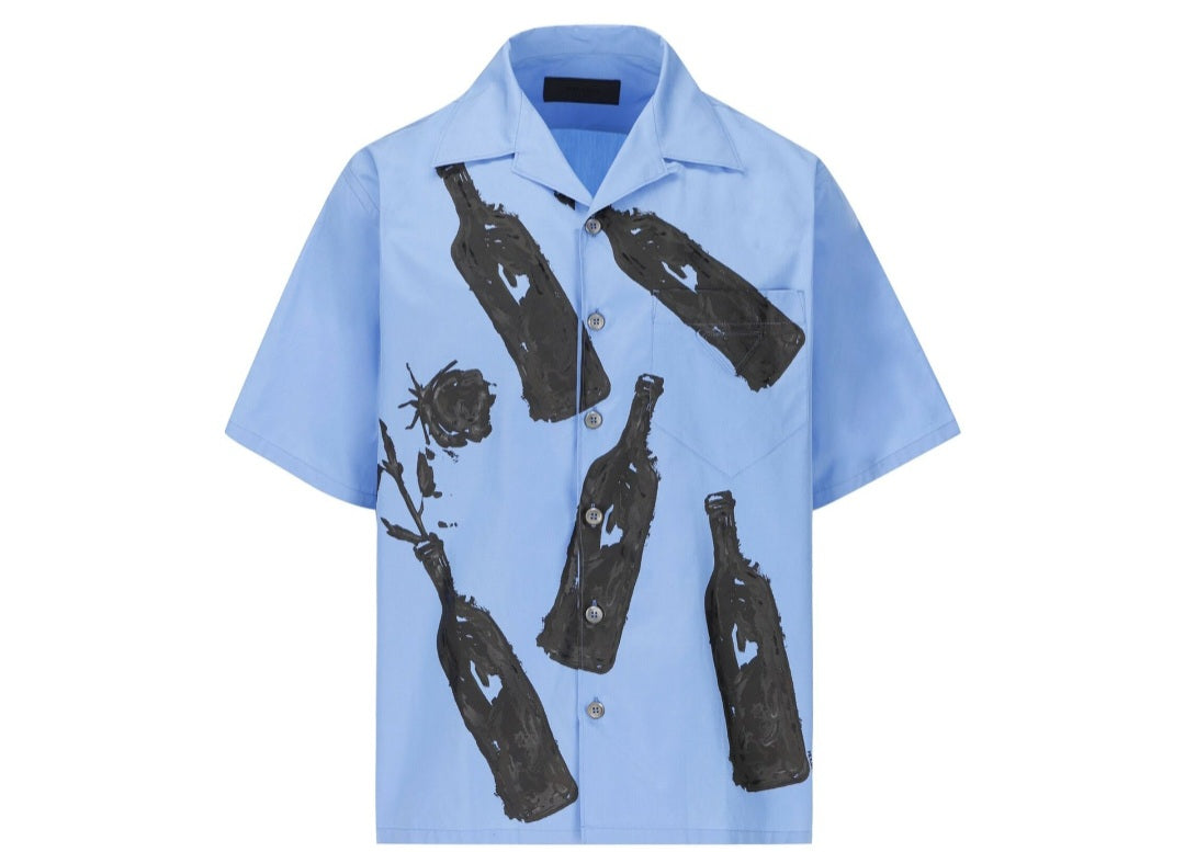 Prada Printed Cotton Shirt