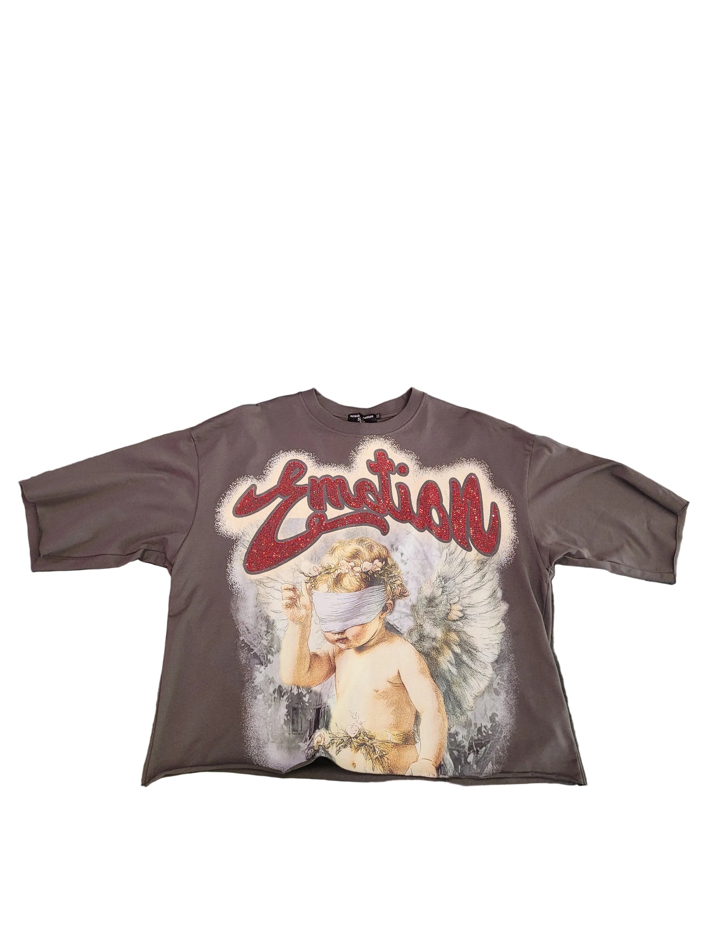 MIXED EMOTION GREY TEE