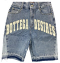 Bottega Desires Embroidered Shorts