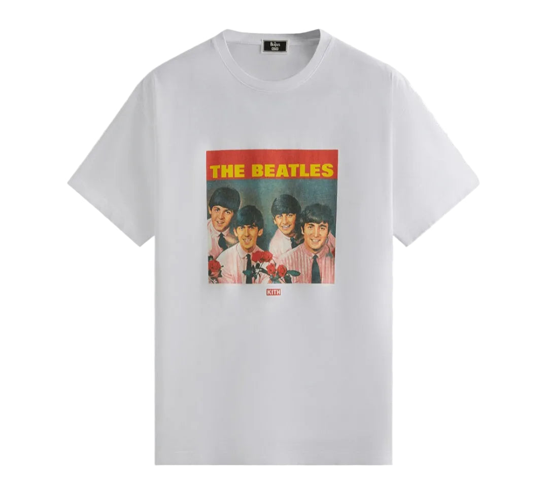 Kith For The Beatles Red
Roses Vintage Tee