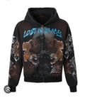 Lost Intricacy Twin Tiger Zip Up