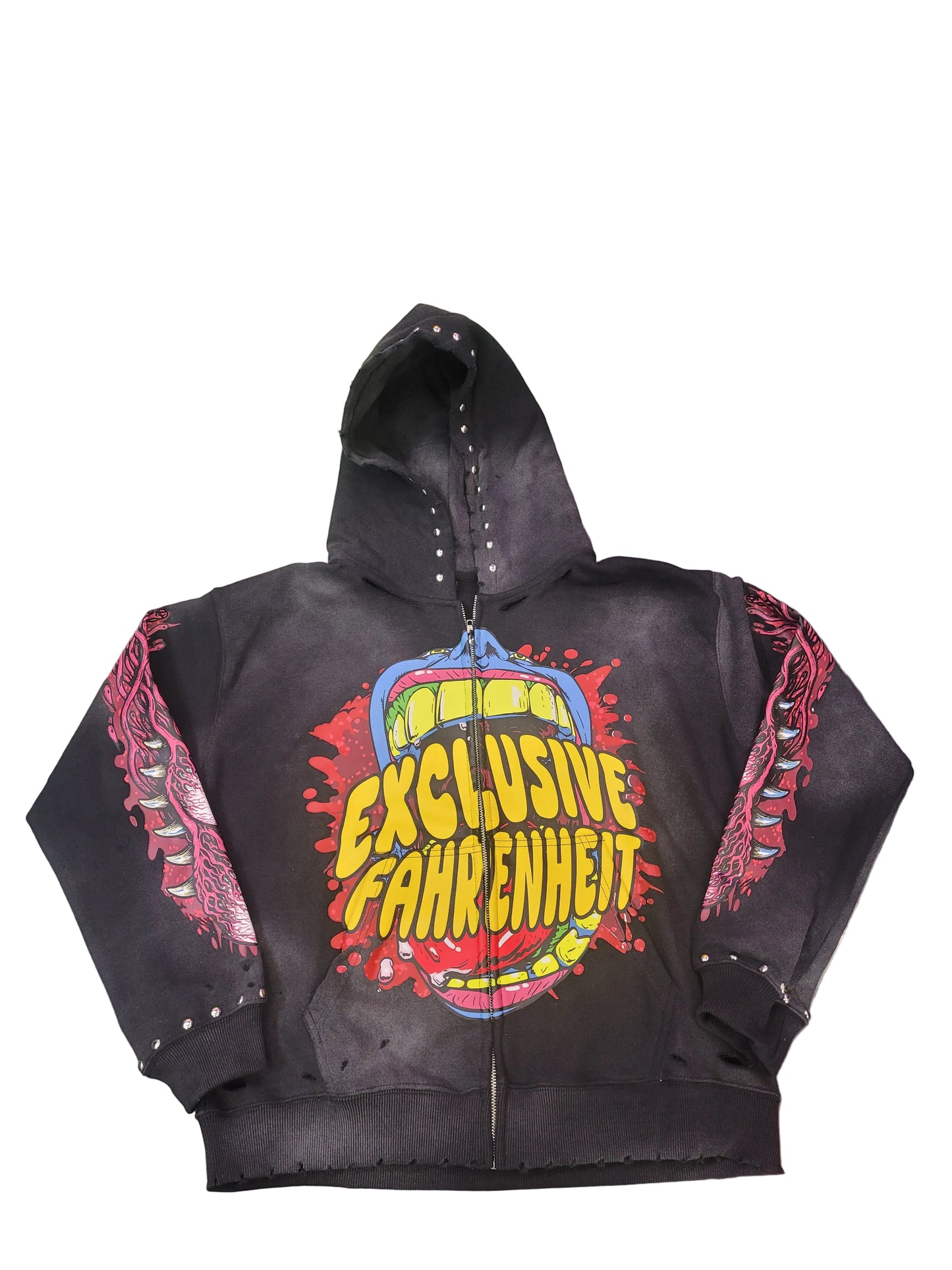 Exclusive Fahrenheit Zip Up Hoodie