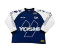 Yoshi Tsutsumi Long Sleeve T-
Shirt(Blue)