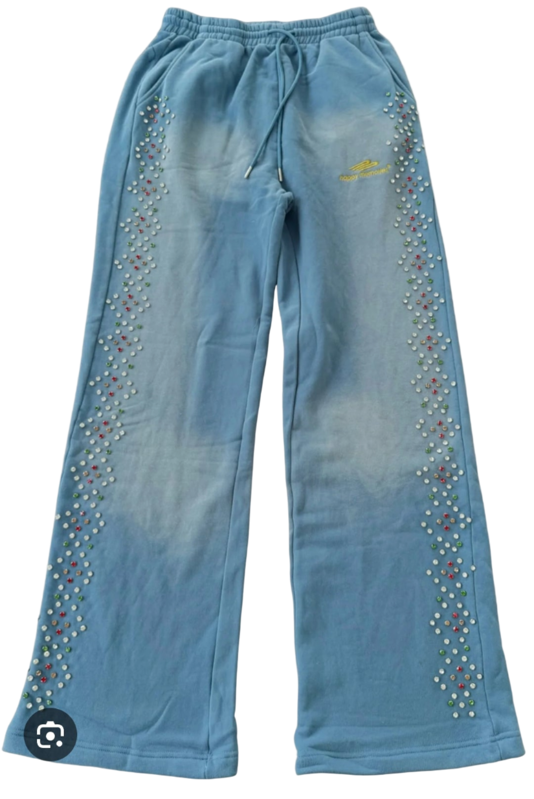 HMDD Blue Crystal Sweatpants