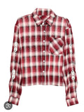 Sorrows Embellished Rhinestone Flannel