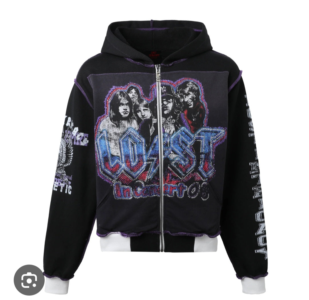 Lost Intricacy In Concert Zip Up