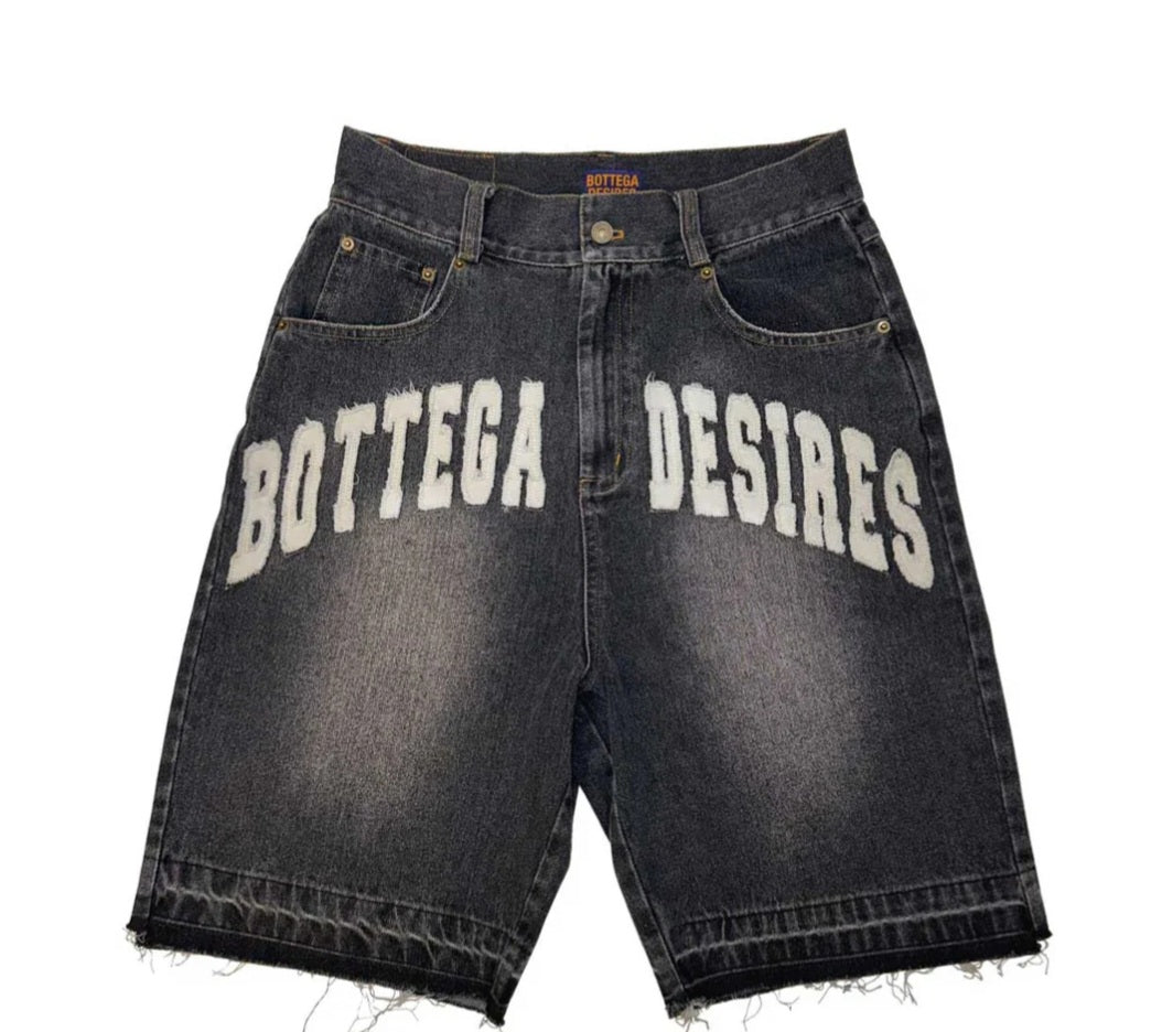Bottega Desires Black Shorts