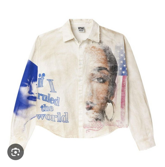 Vale Forever Freedom Button Up (Cream)